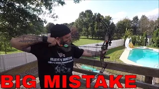 Hitting An Impossible Target With An Arrow!