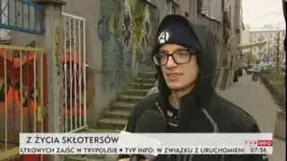 Z życia squatersów - jak wygląda życie w komunie? (TVP Info, 16.11.2013 r.)