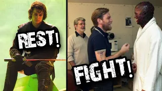 Hayden Christensen And Ewan McGregor FIGHT Footage! (Star Wars Behind The Scenes)