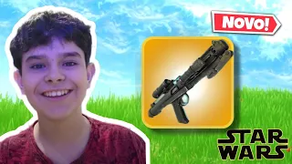 FORTNITE! MAS SÓ PODE USAR AS ARMAS DA NOVA ATUALIZAÇÃO! (E A SNIPER) :D