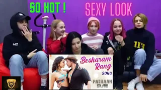 Girls Reaction on Besharam Rang Song | Pathan | Shah Rukh Khan Deepika Padukone