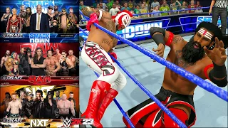 WWE 2K23 My GM Mode - WWE 2K23 Rey Mysterio Battles With Veer Mahan #17