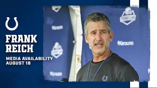 Frank Reich Training Camp Availability | August 18