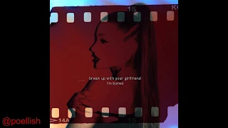 Ariana Grande - break up with your girlfriend, i'm bored (Live Concept Version)