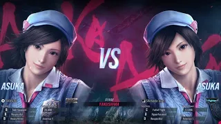 Tekken 8 CBT Asuka mirror match