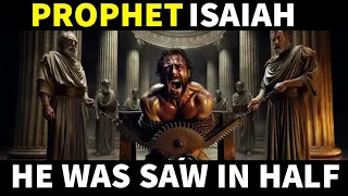 THE PROPHET WHO WALKED NAKED AND BAREFOOT - UNDERSTAND THE TERRIBLE DEATH OF ISAIAH| #biblestories