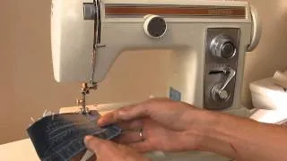 Sewing machine Швейная машина Brother 865 test джинс