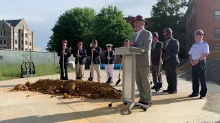 Groundbreaking: Corps Leadership and Military Science Building