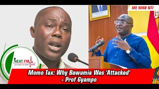 Momo Tax: Why Bawumia Was 'Attacked' - Prof Gyampo