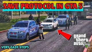 HOW TO SAVE PROTOCOL MOD IN GTA 5 | HOW TO MAKE CONVOYS | HIGH END SECURITY | EASY STEPS | Urdu