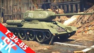 85'lik T34 💥 // T-34-85 (D-5T) & Yak-3P Oynanış (War Thunder Türkçe)