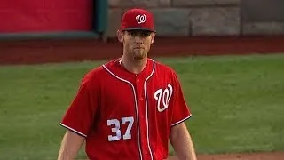 PHI@WSH: Strasburg dominates for first career shutout