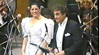 Placido Domingo & Rosario Andrade sing Mazurka from Luiza Fernanda