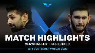 Noshad Alamiyan vs Brian Afanador | MS | WTT Contender Muscat 2022 (R32)