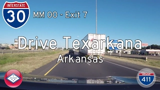 Interstate 30 - Mile 0 - Mile 7 - Arkansas | Drive America's Highways 🚙