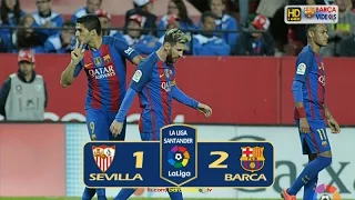 Sevilla 1-2 Barca (Liga 2016-17)