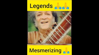 Pt. Ravi Shankar, Ustad Amjad Ali Khan And Ustad Allah Rakha Khan And Ustad Zakir Hussain Ji 🙏🙏