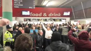 Coventry fans 'Twist and Shout' in HD at Arsenal