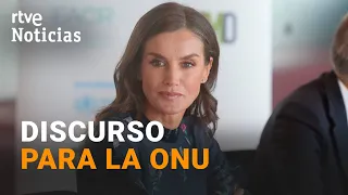 REINA LETIZIA: SELLA el COMPROMISO de ESPAÑA con las PERSONAS con ENFERMEDADES RARAS | RTVE