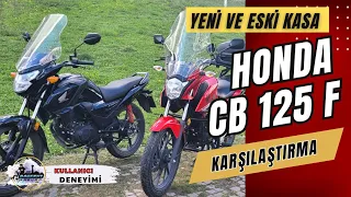 "Eski ve Yeni Kasa HONDA CB 125 F Karşılaştırması: Hangisi Daha İyi?"