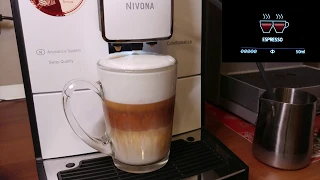 Latte Macchiato Extra Shot on Nivona 779