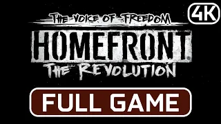 HOMEFRONT REVOLUTION : THE VOICE OF FREEDOM - Game Movie Gameplay Walkthrough Full Game [4K Ultra]