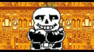 sans does the ""ankha dance"