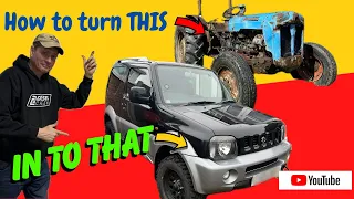 HOW TO TURN A TRACTOR INTO A JEEP