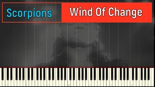 Пианино обучение+клип Scorpions   Wind Of Change by tutorial piano