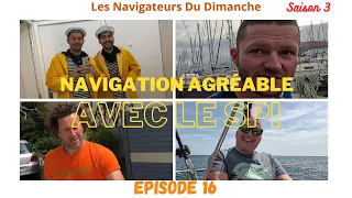 NAVIGATION AGRÉABLE AVEC LE SPI. LNDD1/2. EP16. 2023.