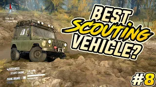 MudRunner Gameplay- BEST Scouting Vehicle(UAZ-469)? #8(no commentary)