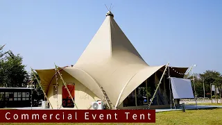 Liri Tents - Large Teepee Tent | Commercial Event Tent | Temporary Outdoor Tipi Tent | Tipi Supplier
