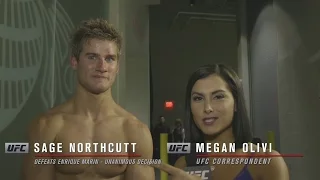 UFC 200: Sage Northcutt Backstage Interview