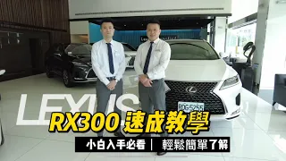 RX300  速成教學 現正入手 超划算 /NX350h 一樣的預算 可參考升級  更大的空間表現