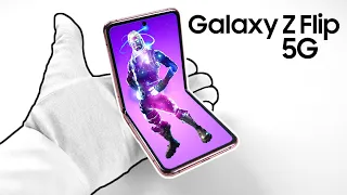 Samsung Galaxy Z Flip 5G Unboxing - $1450 Foldable Smartphone (PUBG, Fortnite Gameplay)