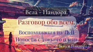 #86 Вела - Пандора. Разговор обо всем. Воспоминания из ТКП. Новости с тонкого плана. Беседа 1.