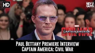 Paul Bettany Premiere Interview - Captain America: Civil War