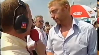 2001 Hungary Pre-Race: Grid Walk with Martin Brundle