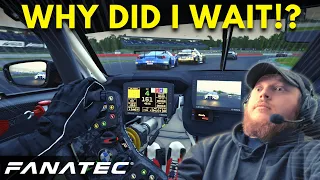 Sim Racers First Reaction Using a Fanatec Direct Drive Wheel (CSL DD)