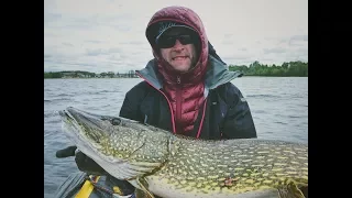 Monter pike 124cm / Alūksnes ezers / Neste Fishing Team