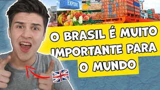 O MUNDO NÃO PODE SOBREVIVER SEM O BRASIL - MUITO IMPORTANTE PARA O MUNDO | REAÇÃO BRITÂNICA