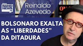 Reinaldo: Golpismo de Bolsonaro é mais explícito a cada dia