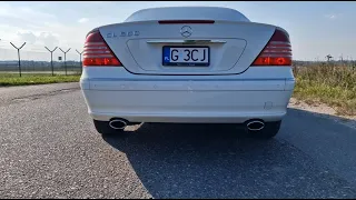 Mercedes CL500 W215 Sound - Start Up and Acceleration