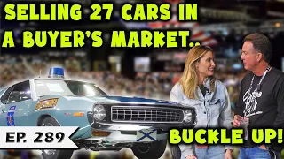 AUCTION RESULTS: Selling 27 Cars in a BUYER'S Market..