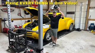 We Spent 12 Hours Fixing EVERYTHING on my Broken 2003 Chevy SSR! @MonkeyWrenchMike