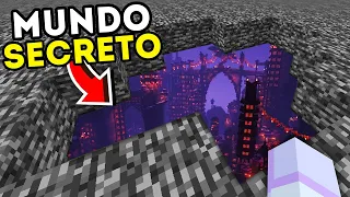 Encontramos un MUNDO SECRETO en el VACÍO de MINECRAFT! ⚫️💀