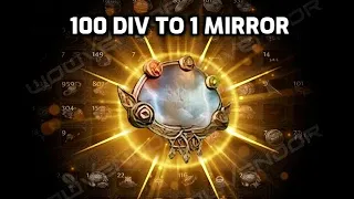 POE: Turning 100 Divine into 1 Mirror