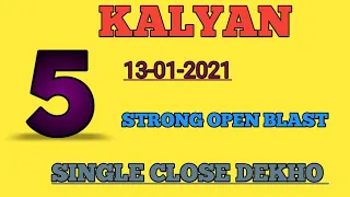 Kalyan 13/01/2021 single Jodi trick don't miss second touch line ( #johnnysattamatka ) 2021