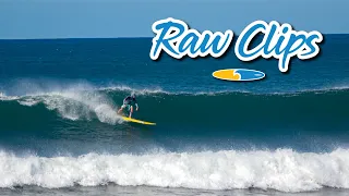 February 15th 2023 | Raw Clips | Playa Guiones | Costa Rica | 4K