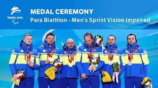 🇺🇦 The first and only podium sweep so far at #Beijing2022 is for Ukraine 🇺🇦 | Paralympic Games